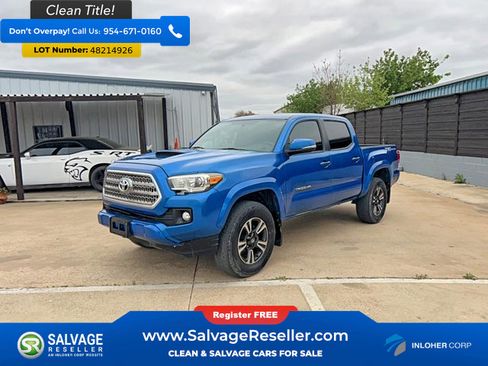 Used 2017 Toyota Tacoma TRD Sport w/ Tow Package image 3