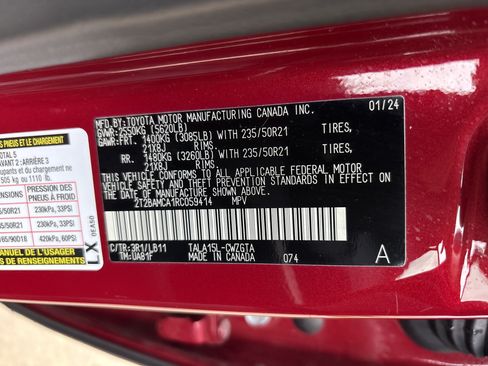 Used 2024 Lexus RX 350 Premium Plus w/ Convenience Package AWD/4WD image 35