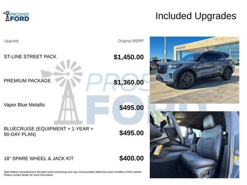 New 2026 Ford Explorer ST-Line w/ ST-Line Street Pack image 39