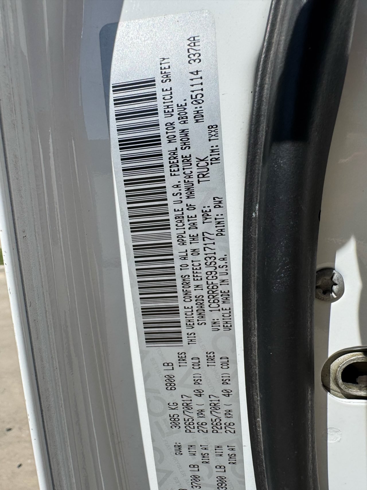 Used 2018 RAM 1500 Tradesman RWD image 12