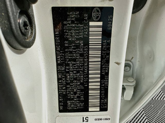 Certified 2022 Toyota Camry LE FWD image 28