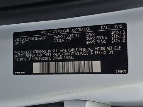 Used 2020 Volvo S60 T5 Momentum FWD image 33
