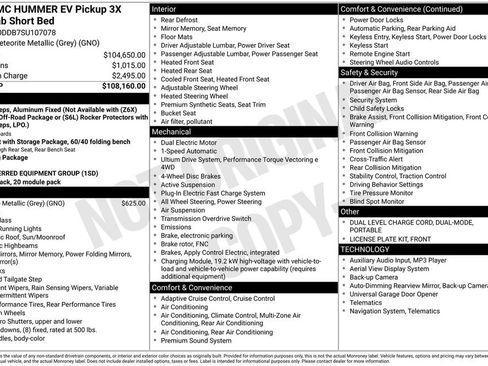 Used 2025 GMC Hummer EV 3X AWD/4WD image 31