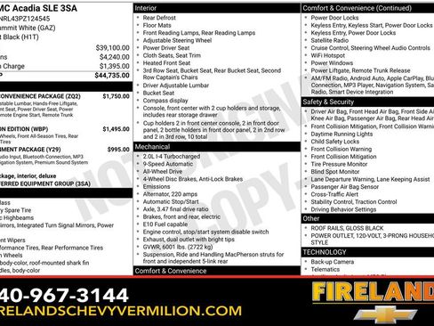 Used 2023 GMC Acadia SLE w/ Driver Convenience Package image 2