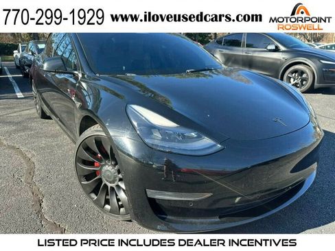 Used 2022 Tesla Model 3 Performance image 1
