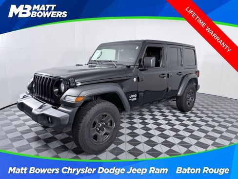 Used 2020 Jeep Wrangler Unlimited Sport image 1