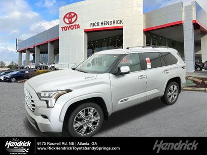 New 2026 Toyota Sequoia Capstone
