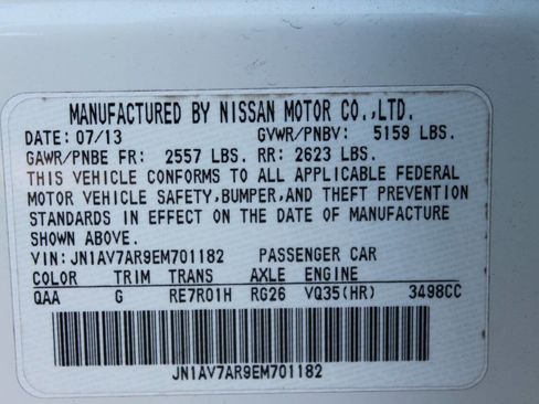 Used 2014 INFINITI Q50 Hybrid AWD w/ Deluxe Technology Package image 18