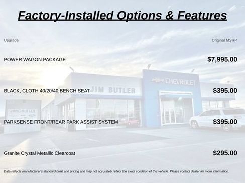 Used 2024 RAM 2500 Tradesman w/ Power Wagon Package AWD/4WD image 6