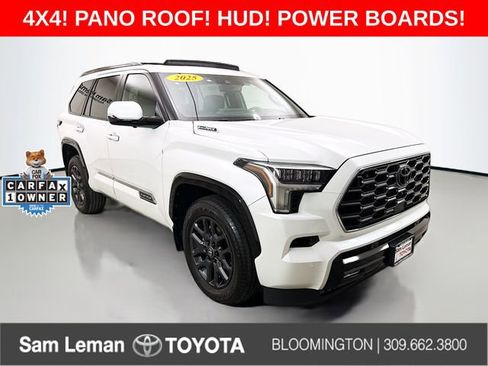 Used 2025 Toyota Sequoia Platinum image 1