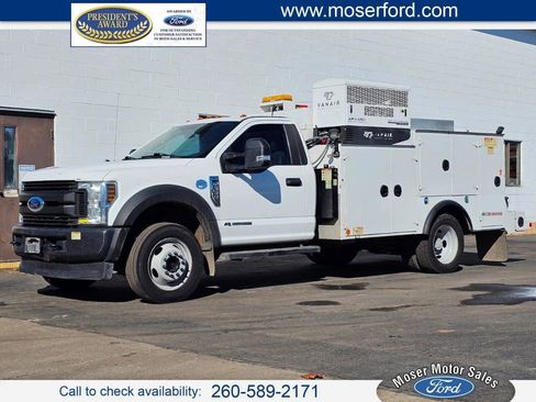 Used 2018 Ford F550 4x4 Regular Cab Super Duty image 1