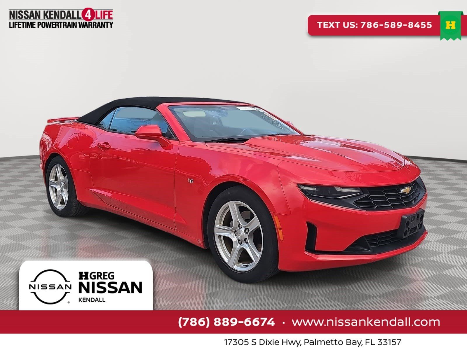 Used 2020 Chevrolet Camaro LT RWD image 1