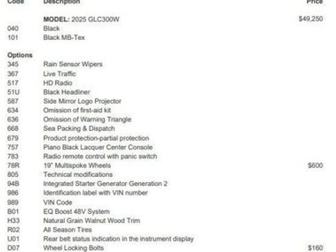 Certified 2025 Mercedes-Benz GLC 300 image 4