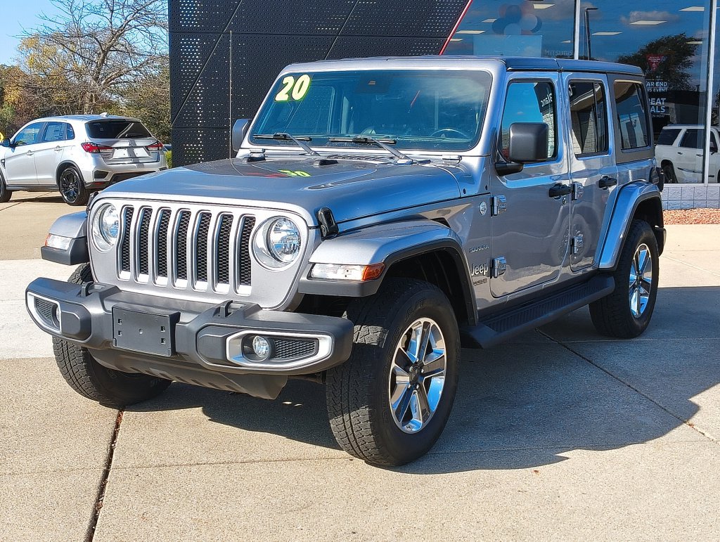 Used 2020 Jeep Wrangler Unlimited Sahara AWD/4WD image 1