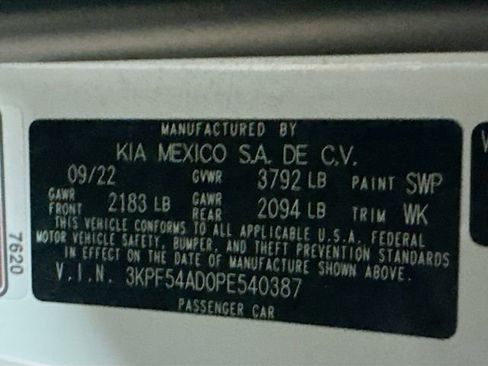 Used 2023 Kia Forte GT-Line w/ GT-Line Premium Package FWD image 14