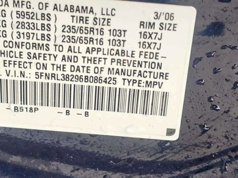 Used 2006 Honda Odyssey LX image 11