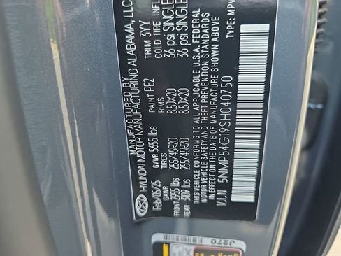New 2025 Hyundai Santa Fe Calligraphy FWD image 38