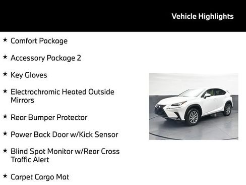 Used 2020 Lexus NX 300h AWD w/ Comfort Package image 5