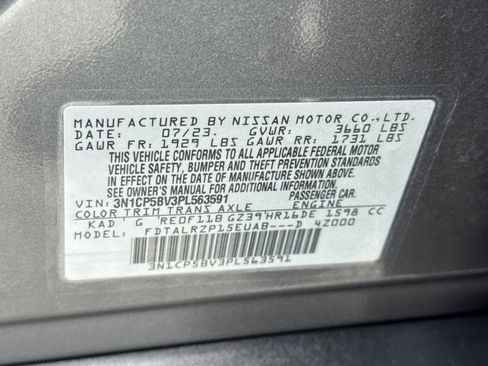 Used 2023 Nissan Kicks S w/ Interior Electronics Package FWD image 27