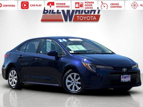 Certified 2024 Toyota Corolla LE FWD image 1