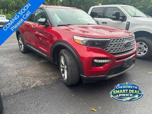 Used 2023 Ford Explorer Limited w/ Limited Technology Package AWD/4WD image 2