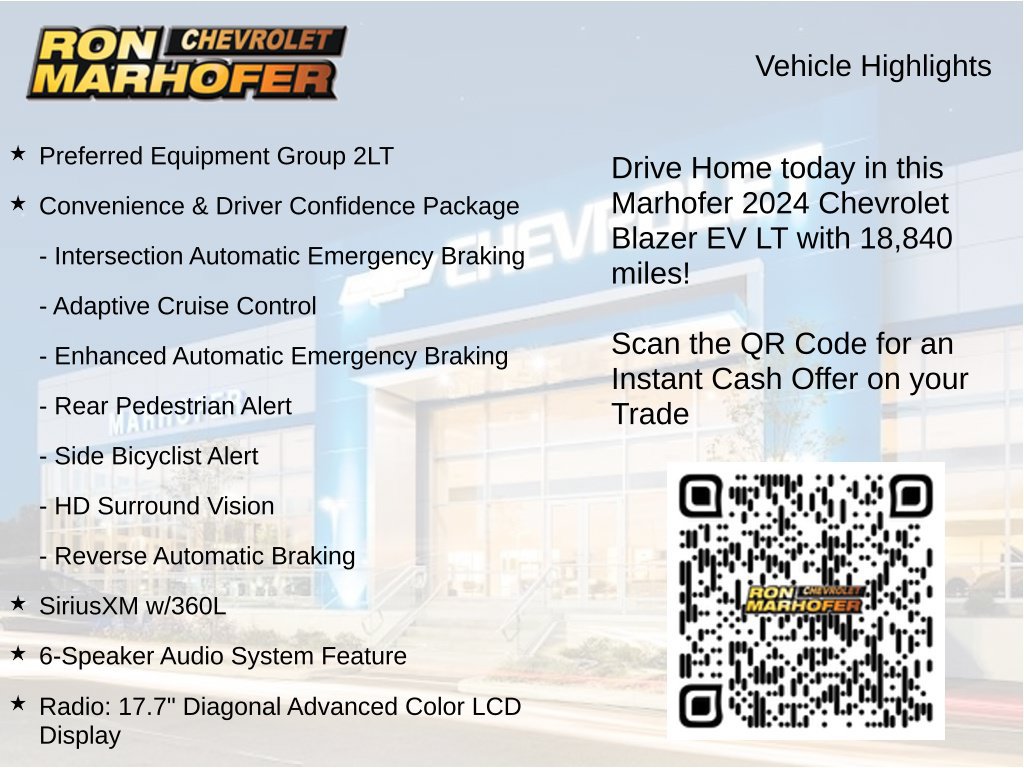 Used 2024 Chevrolet Blazer EV LT AWD/4WD image 15