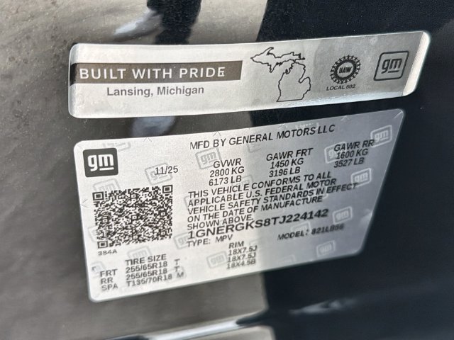 Certified 2026 Chevrolet Traverse LT w/ Driver Confidence Package FWD image 34