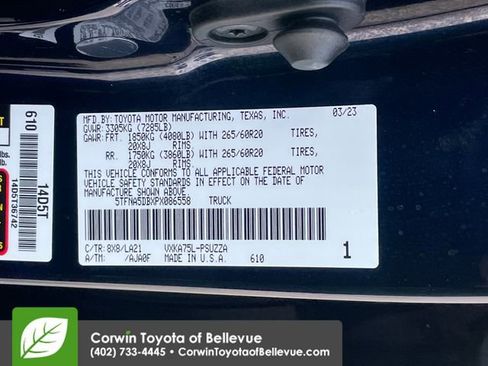 Used 2023 Toyota Tundra Platinum image 24