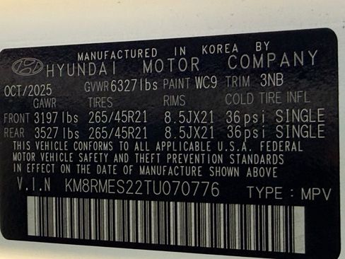 Certified 2026 Hyundai Palisade Calligraphy AWD/4WD image 40