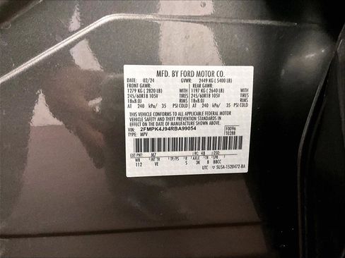Certified 2024 Ford Edge SEL w/ Convenience Package AWD/4WD image 32