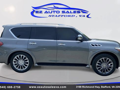 Used 2016 INFINITI QX80 4WD w/ Deluxe Technology Package image 4