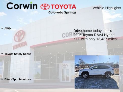 Used 2025 Toyota RAV4 XLE image 6