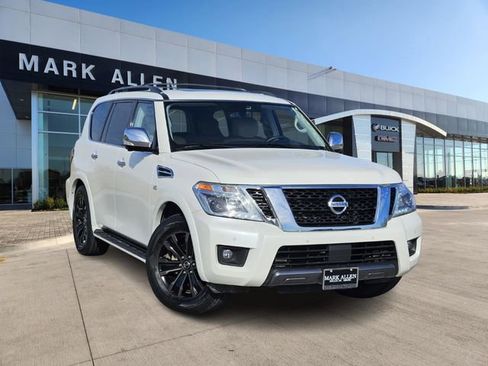 Used 2020 Nissan Armada Platinum w/ Captain's Chairs Package image 1