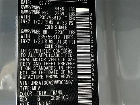 Certified 2021 Nissan Rogue SL image 34