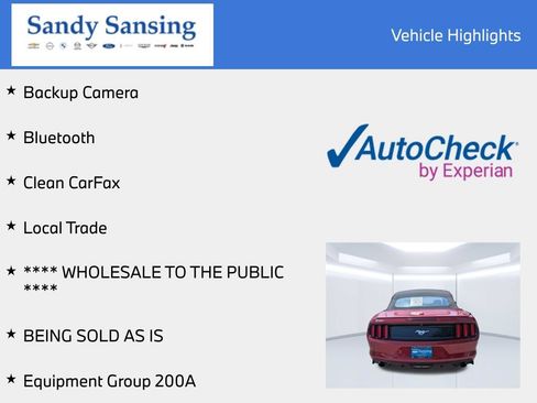 Used 2017 Ford Mustang Premium RWD image 7