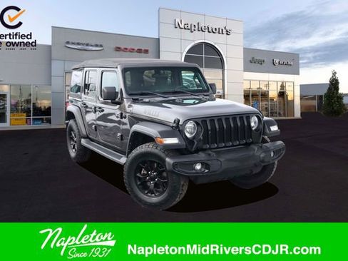 Certified 2022 Jeep Wrangler Unlimited Sport image 1