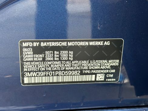 Certified 2023 BMW 330e w/ Parking Assistance Package image 39