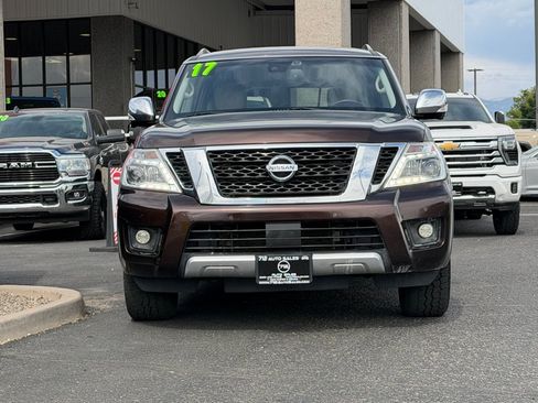 Used 2017 Nissan Armada Platinum w/ Captain Seat Package AWD/4WD image 27