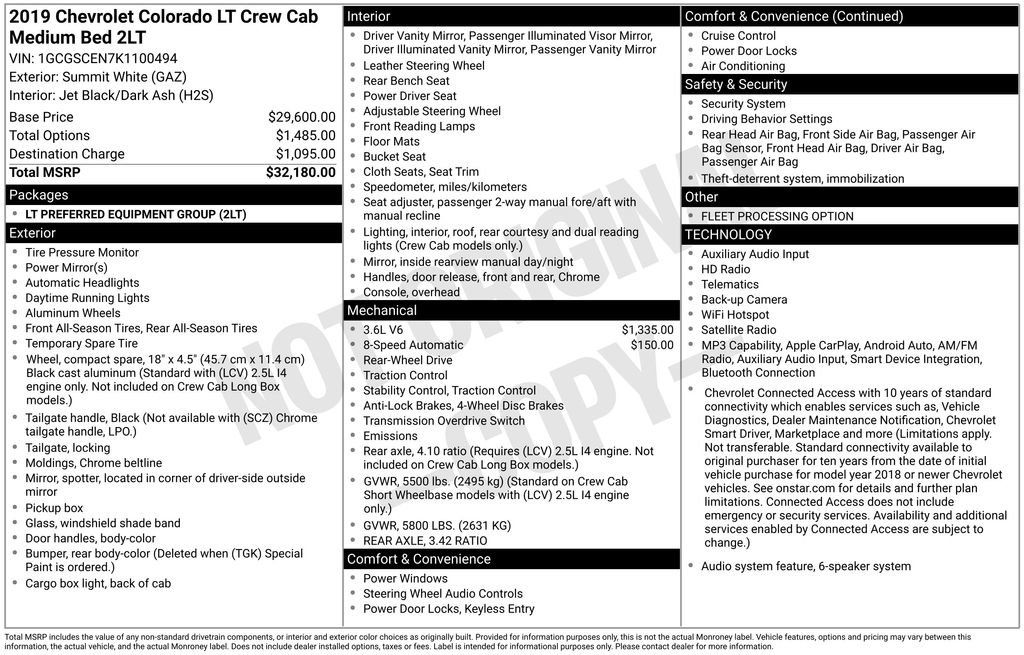 Used 2019 Chevrolet Colorado LT RWD image 10