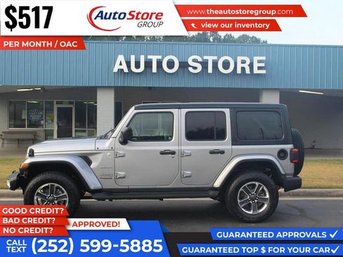 Used 2018 Jeep Wrangler Unlimited Sahara image 1