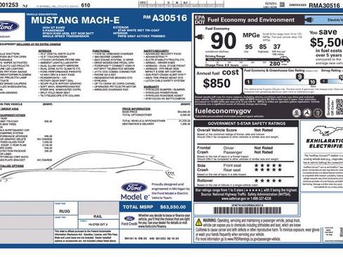 Used 2024 Ford Mustang Mach-E GT AWD/4WD image 13