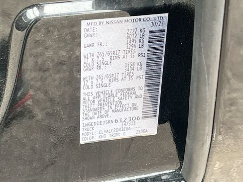 Used 2024 Nissan Frontier SV w/ SV Convenience Package RWD image 30