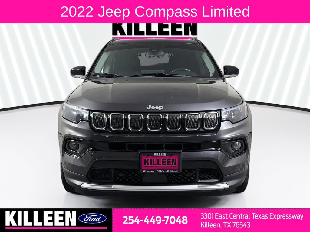 Used 2022 Jeep Compass Limited w/ Sun and Sound Group AWD/4WD image 2