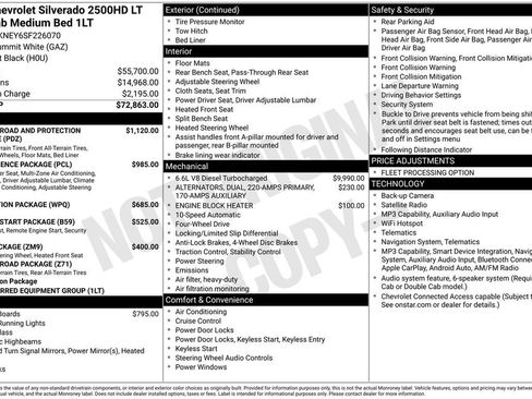 Used 2025 Chevrolet Silverado 2500 LT AWD/4WD image 27