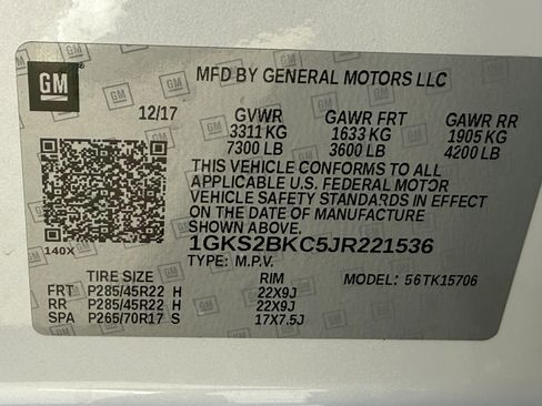 Used 2018 GMC Yukon SLT w/ HD Trailering Package image 35