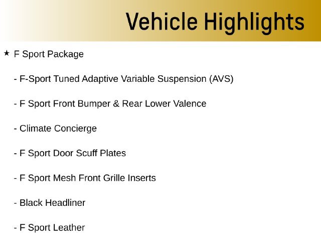 Used 2015 Lexus GS 350 w/ F Sport Package RWD image 6