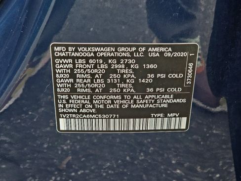 Used 2021 Volkswagen Atlas SEL Premium image 36