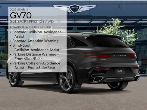 New 2026 Genesis GV70 3.5T Sport Prestige AWD/4WD image 7