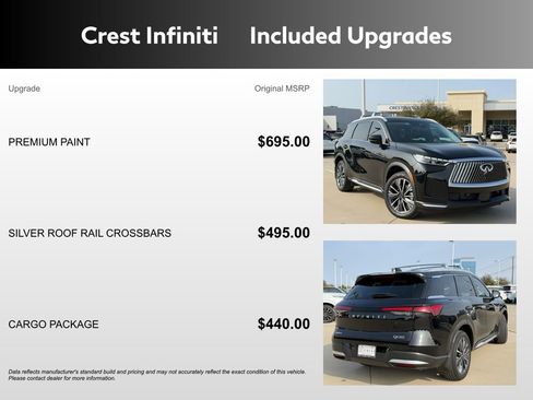 Certified 2026 INFINITI QX60 Luxe w/ Cargo Package image 5