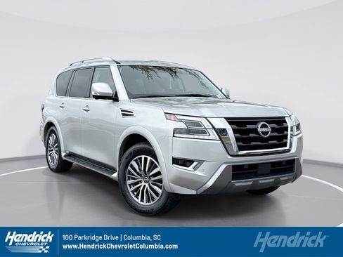 Used 2024 Nissan Armada SL w/ Captain's Chairs Package image 1